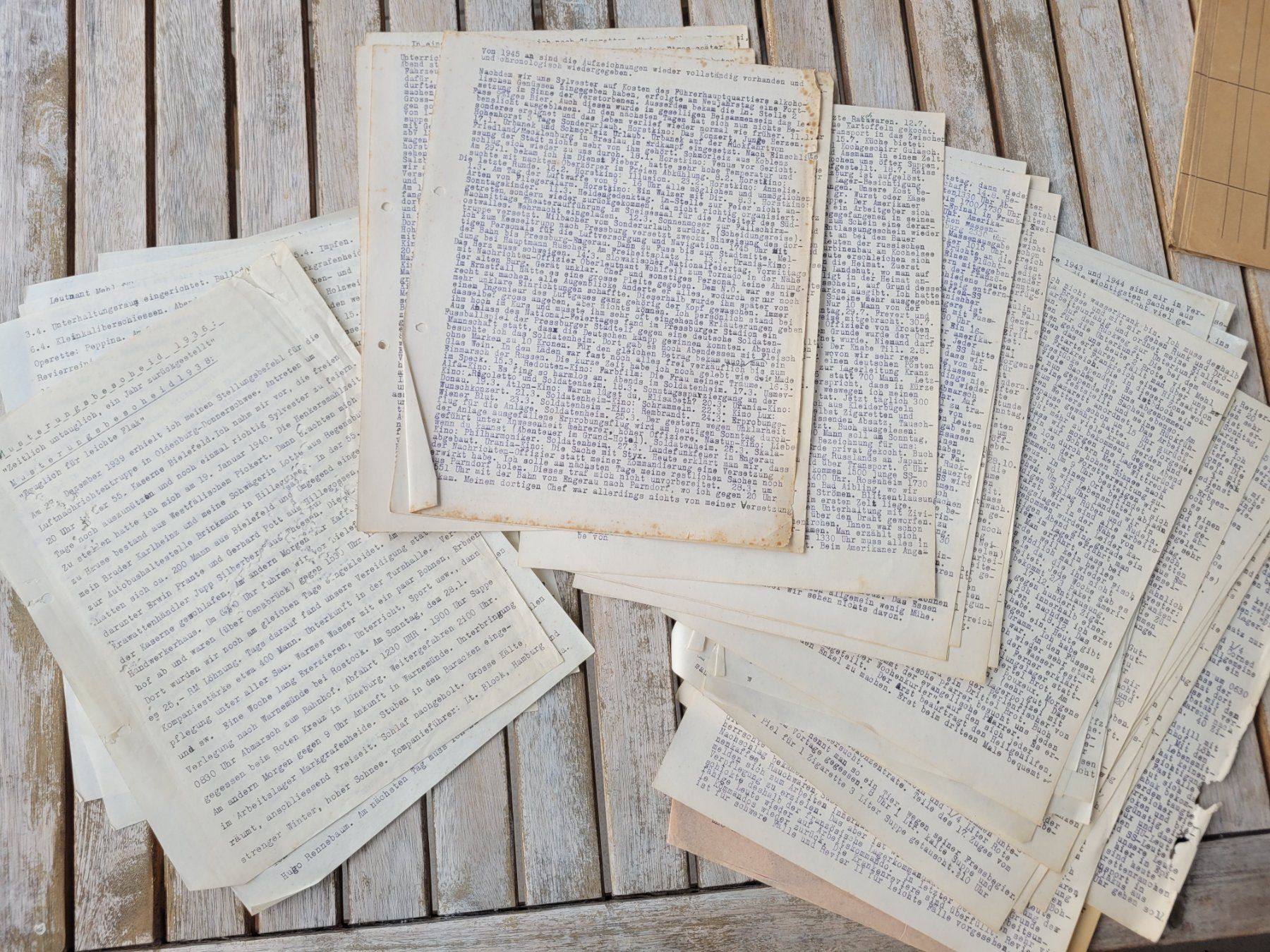 Armi bianche: Wehrmacht Tagebuch Papiere – Usato da Kriens venduto da KTP