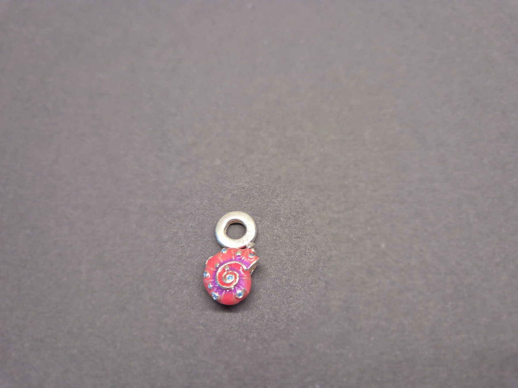 Anhänger: Silber Charm Muschel rosa +Garantie – Neu (gemäss Beschreibung) aus Rotkreuz von Carbone_Bijou-Shop 1