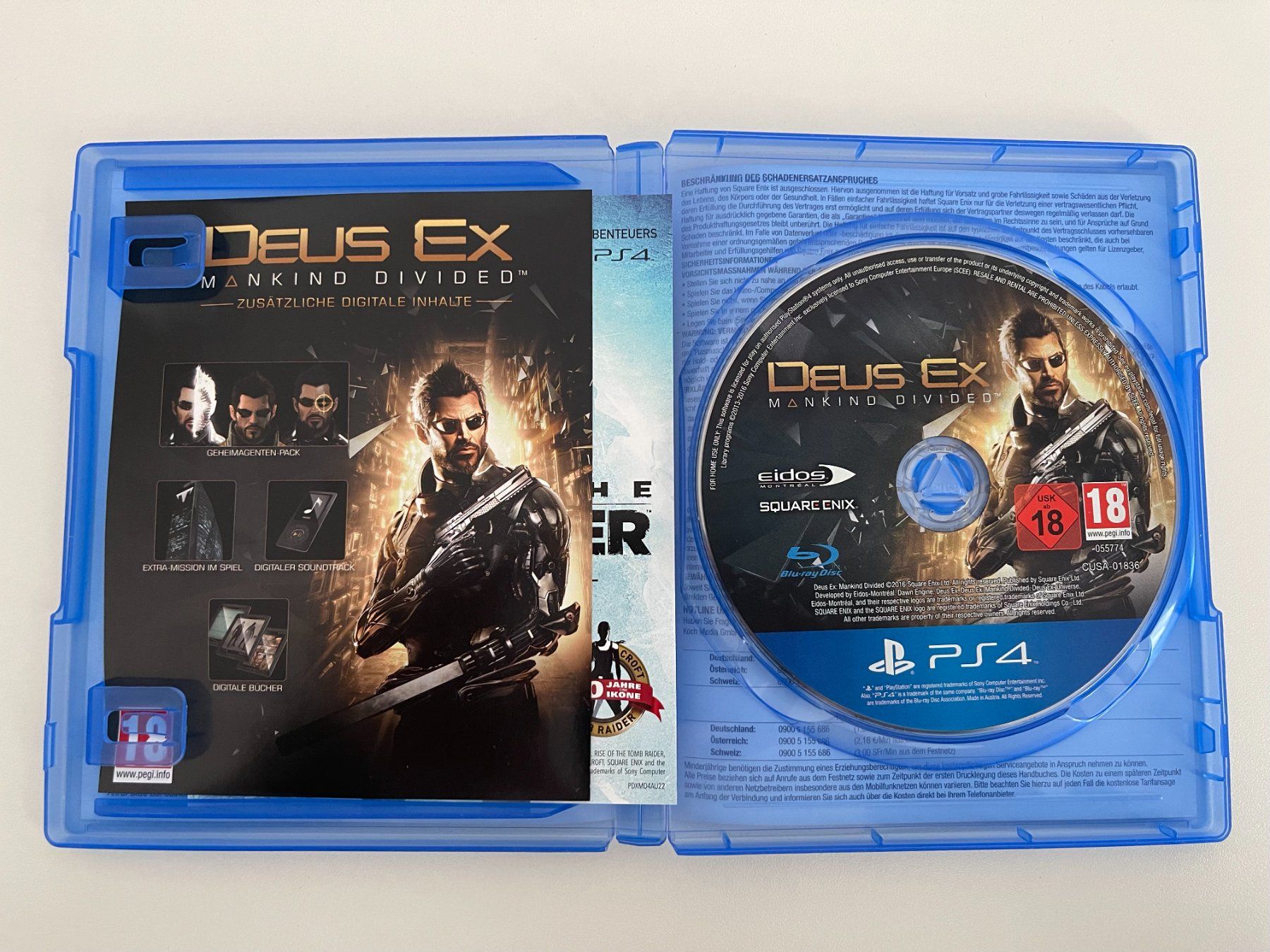 Sony Giochi: Deus Ex: Mankind Divided, Sony Playstation 4, PS4, PS5 – Nuovo (secondo la descrizione) da Couvet venduto da nay_prh5 1