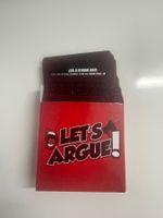 Kartenspiel "Let's Argue" mit Debattierfragen auf Englisch