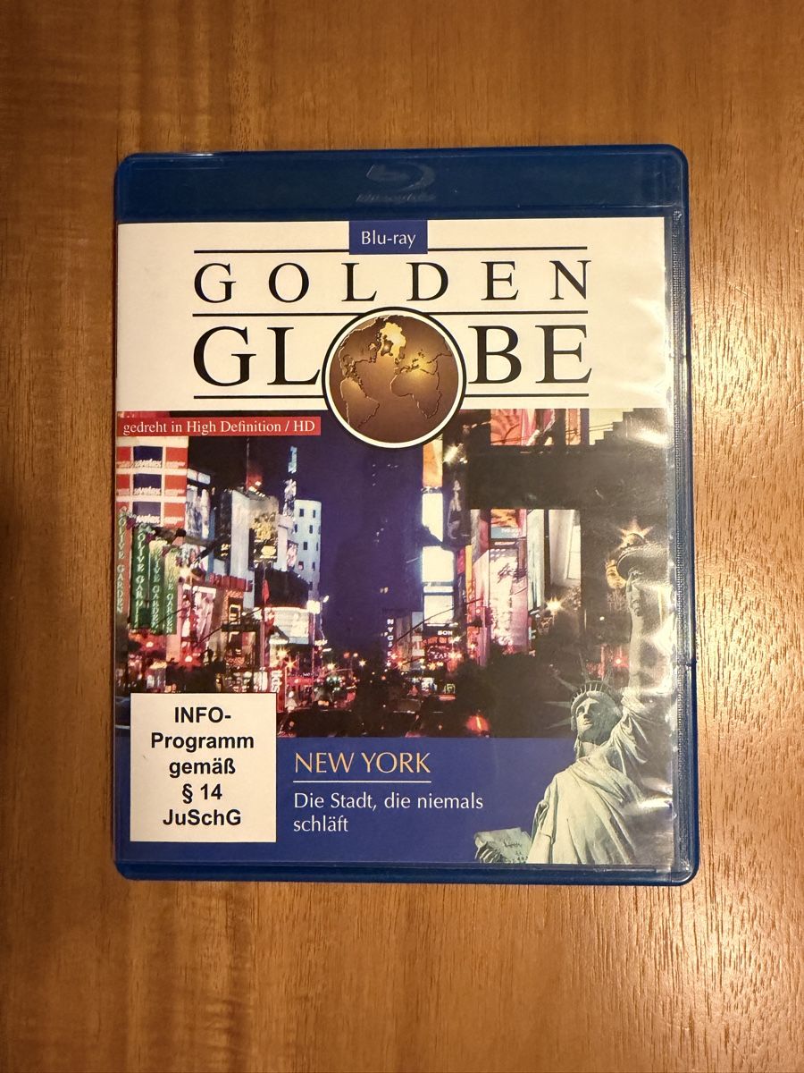 Tutti i DVDs: Golden Globe - New York Blu Ray – Usato da Solothurn venduto da Luckyytee