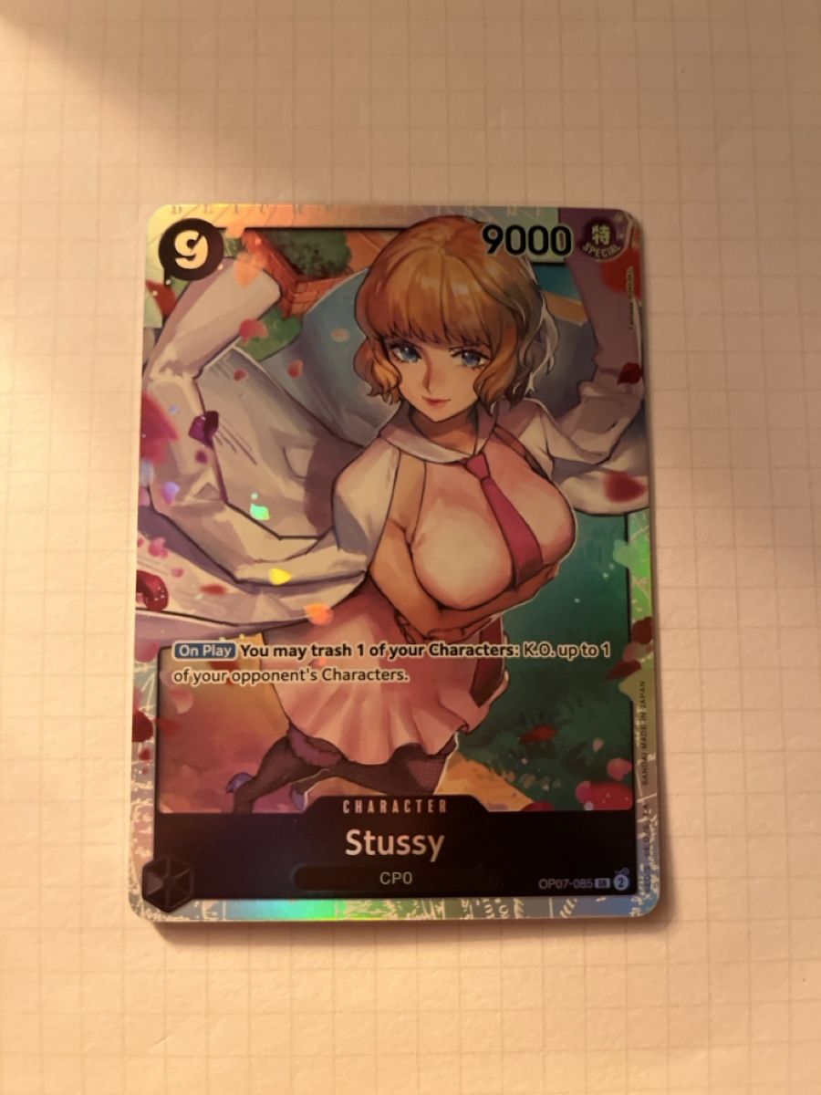 Pokémon Carte collezionabili: OP07-085 SR Stussy – Nuovo (secondo la descrizione) da Horgen venduto da Raphael.heini
