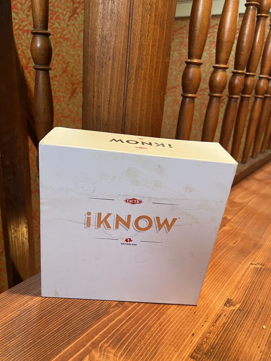 Spiele: I KNOW Brettspiel Schweiz – Gebraucht aus Bern von JoelBurgunder