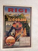 Künstlerlitho, Rigi- Arth- Goldau- Bahn