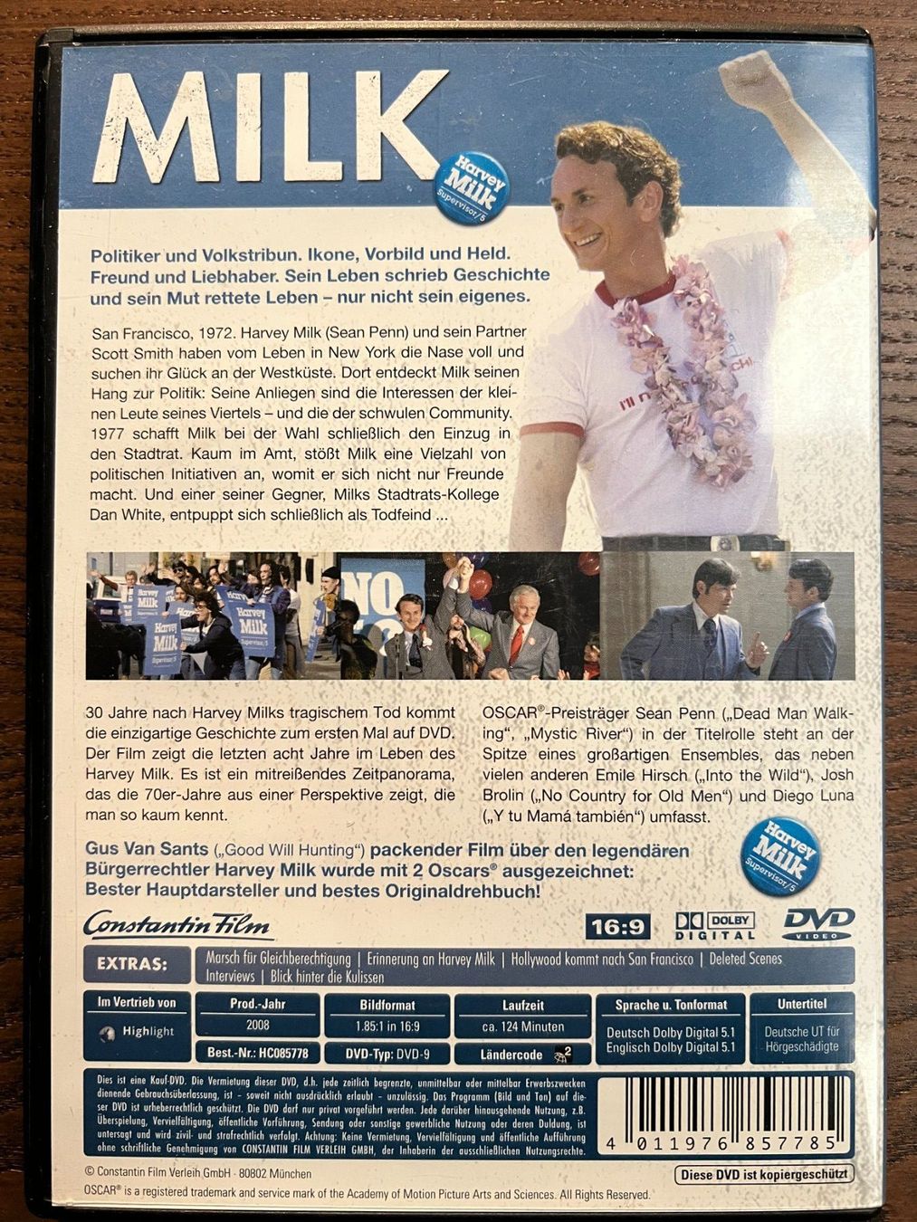 Tous les DVDs: Milk – D'occasion à Zürich par FilmFreunde 1