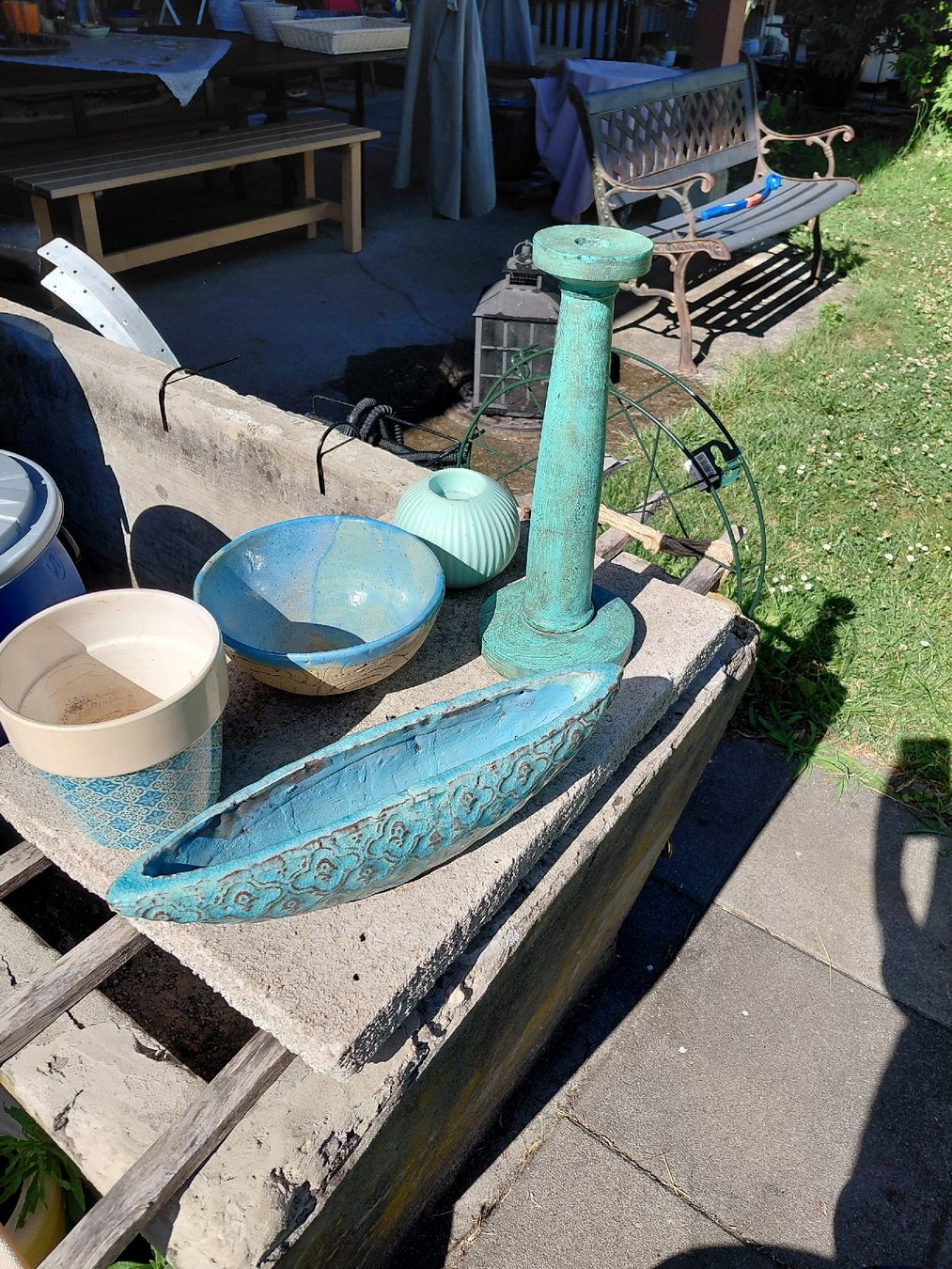 Tutte le decorazioni: dekoration diverses in türkis – Usato da zuchwil venduto da parson65