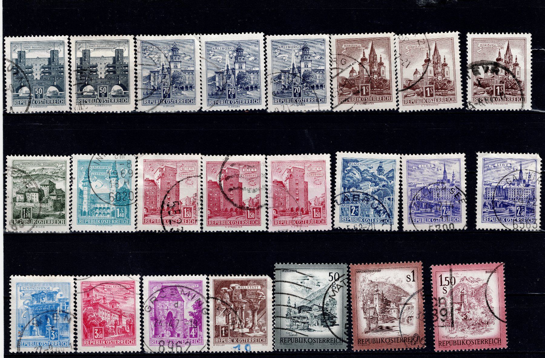 Tutti i francobolli: 123x Briefmarken österreich – Usato da Tenniken venduto da mik_6mxg