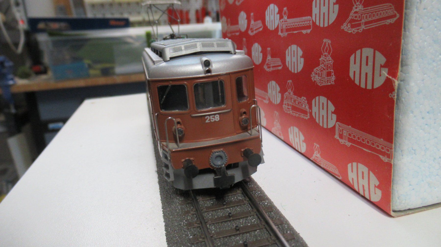 Hag Modellini di ferrovie: HAG Ae 4/4  BLS  Digital FX  platine NMT  "Top" – Nuovo (secondo la descrizione) da Martigny venduto da nevada98 2