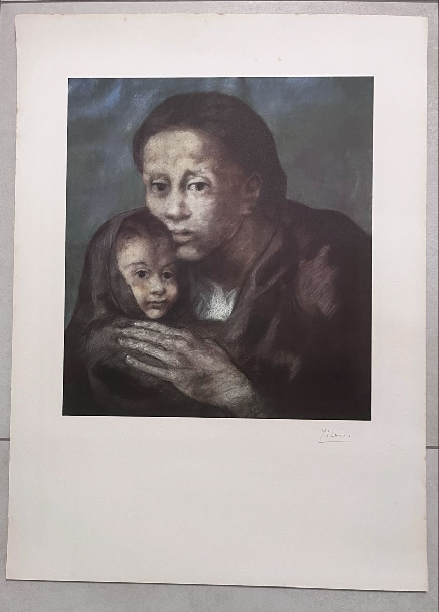 Grafica & Litografie: Pablo Picasso, Maternité (handsigned) – Usato da Cadempino venduto da RVA2301 1