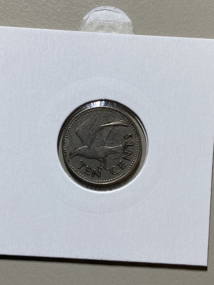 Alle Münzen: Barbades - 10 cents - 1979 – Gebraucht aus Payerne von Mike1682 1