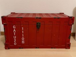 Aufbewahrungskiste Vintage-Stil 75x35x38cm