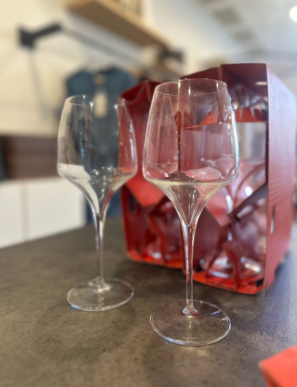 Gläser: Lot de 6 verres à vin ITALESSE – Gebraucht aus Lausanne von Fanfan.dubs