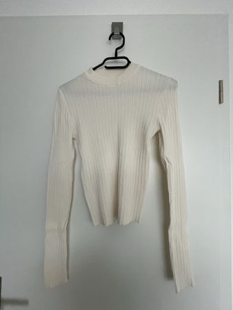 Weisser Pullover von Pull & Bear