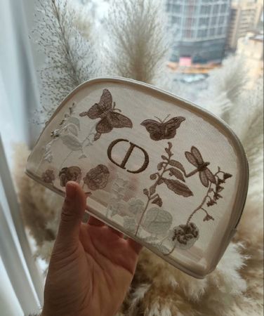 Dior Cosmetic Butterfly Floral pouch 