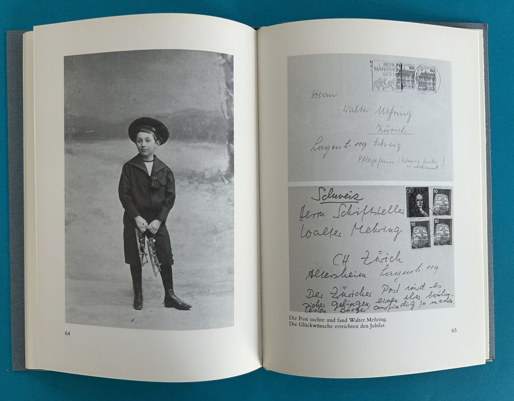 Libri: WALTER MEHRING 85 JAHRE – Usato da Zürich venduto da Domus09 8