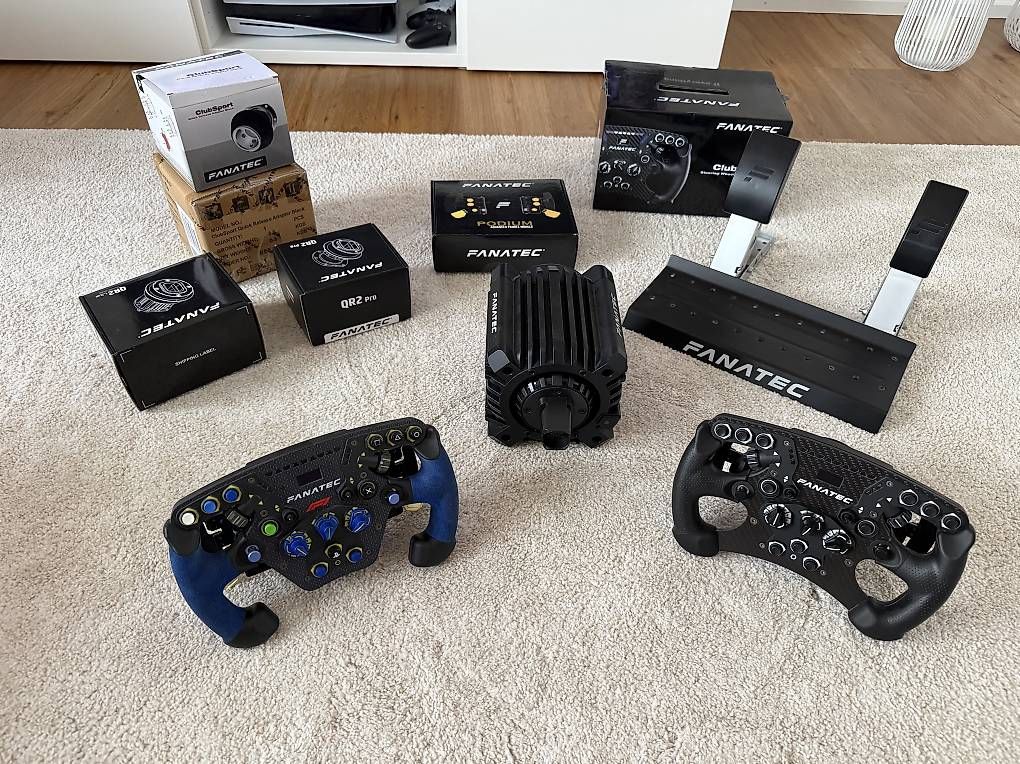 Fanatec Console: Komplettes Simrig mit Playseat und Fanatec – Usato da Gerzensee venduto da Lucacristina
