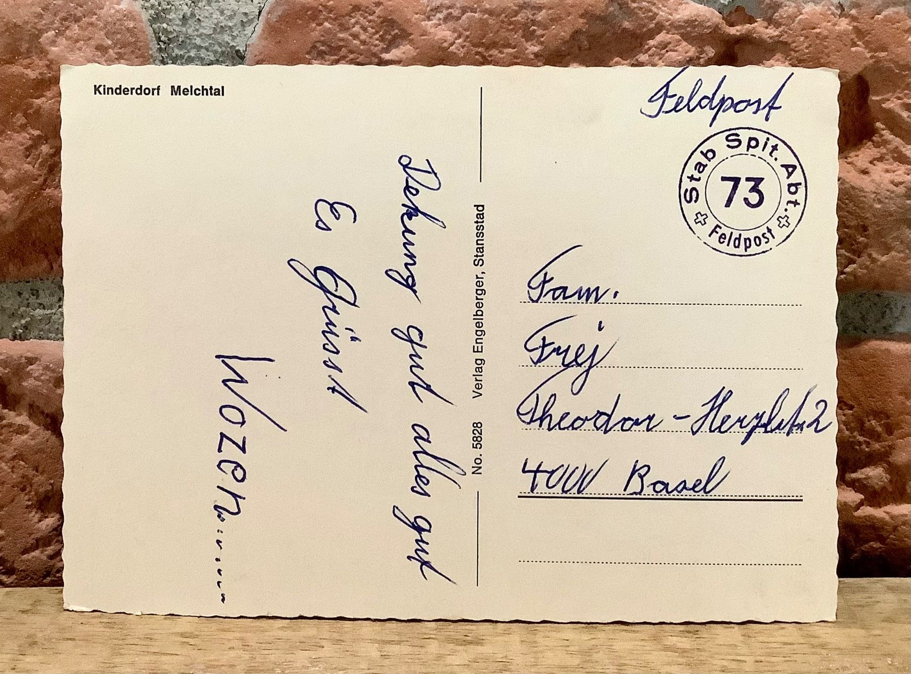 Cartoline postali: Kinderdorf Melchtal - Feldpost – Usato da Root venduto da ENGLAND-TREASURES 2
