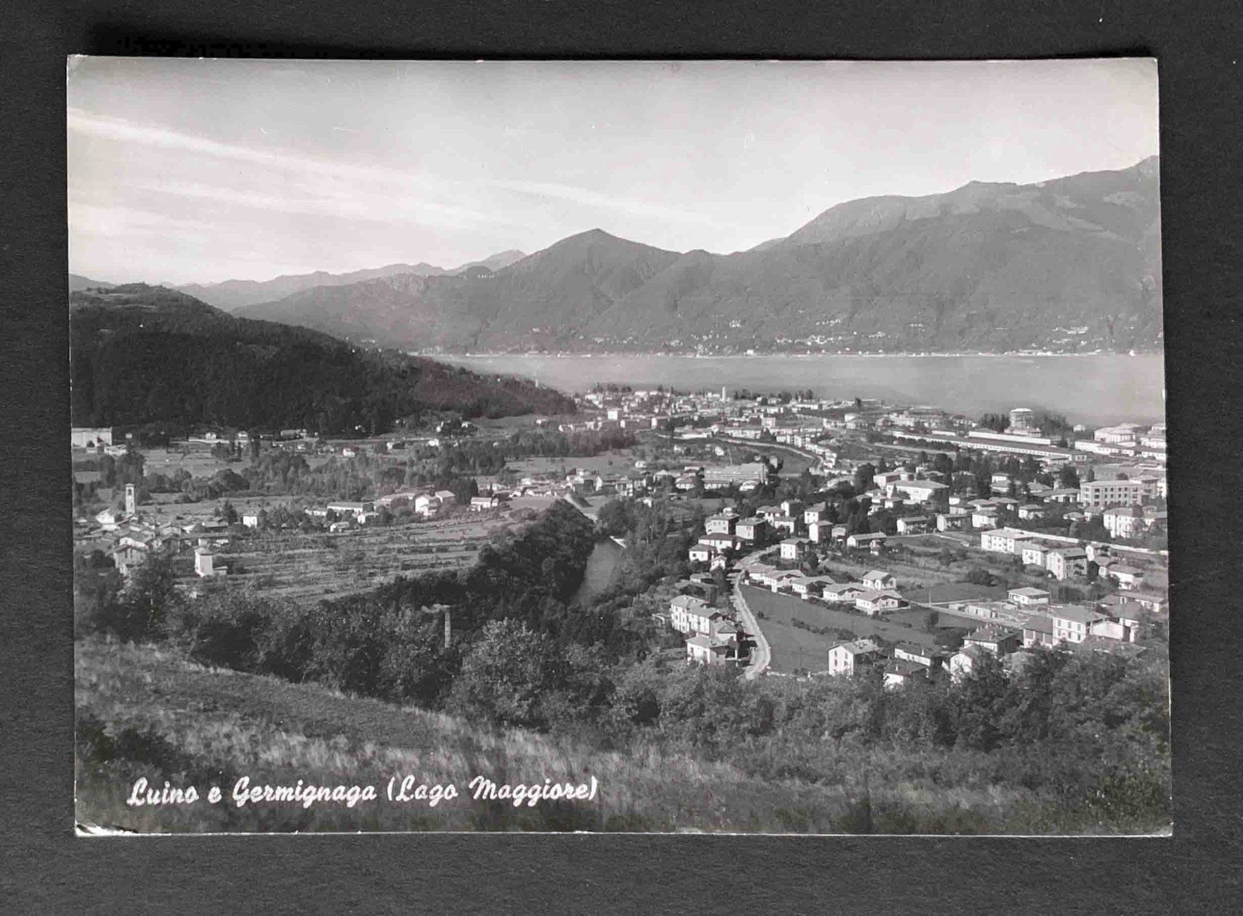 Cartoline postali: AK Luino e Germignano Lago Maggiore – Usato da Goldau venduto da artelier1