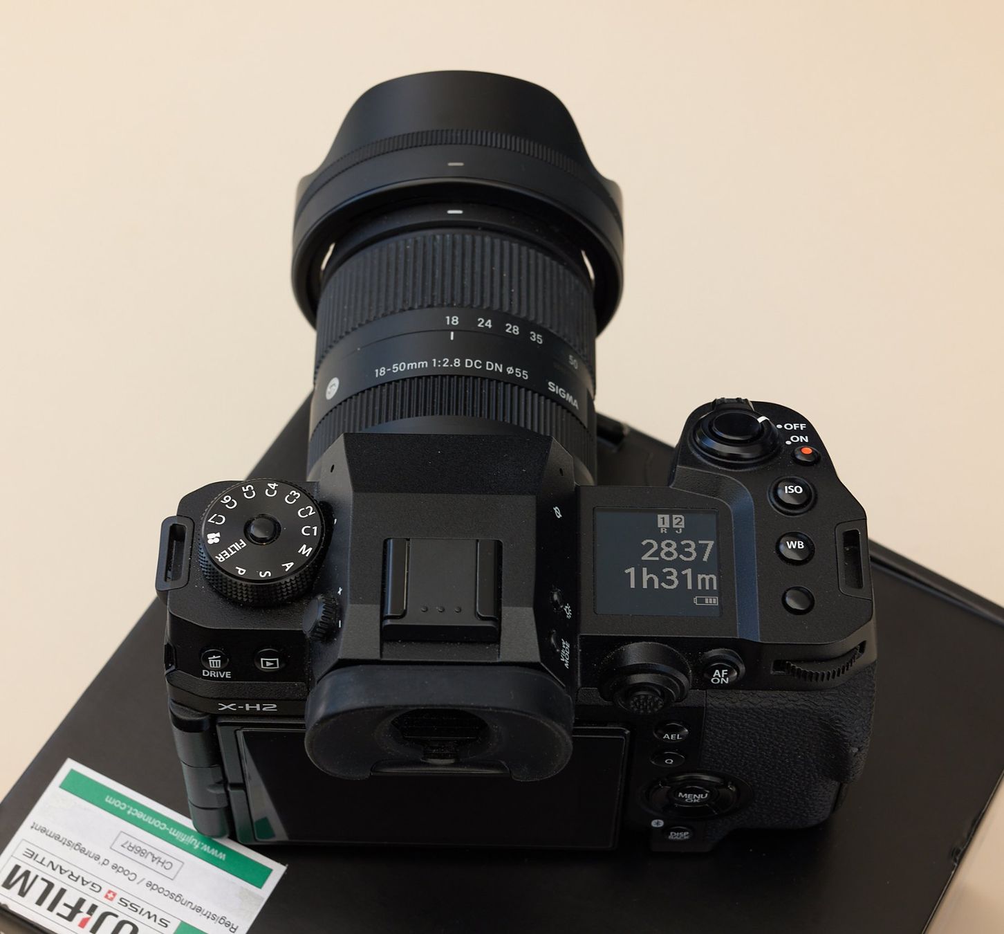 Fuji Fotocamera: Fujifilm X-H2 mit Sigma 18-50mm/2.8 – Usato da Wil ZH venduto da pipalski 3