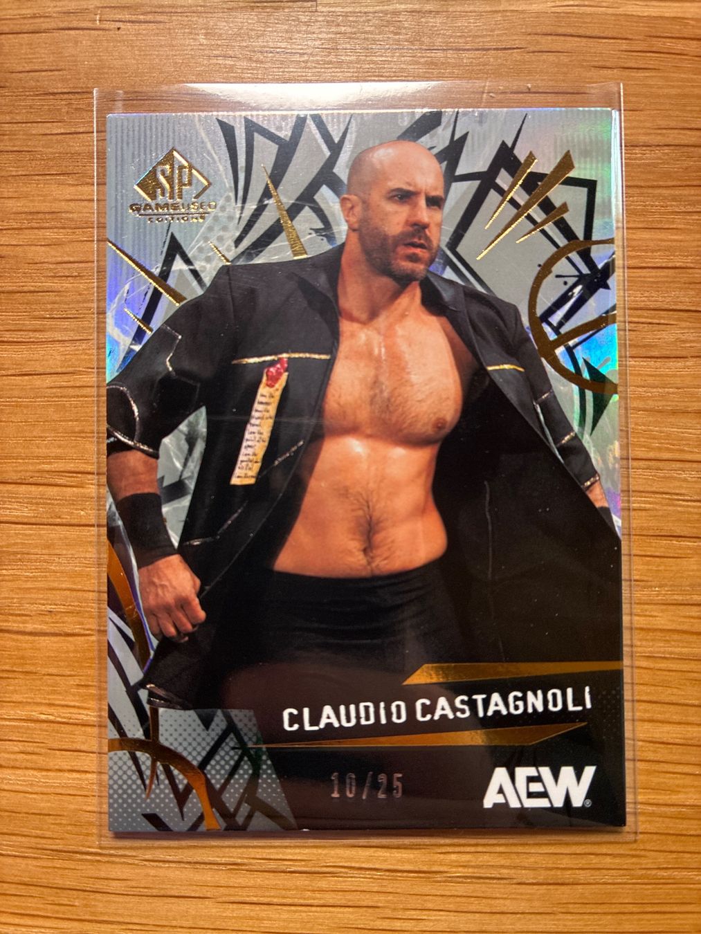 Topps Carte collezionabili: Upper Deck SP AEW Claudio Castagnoli /25 – Usato da Wangenried venduto da Garagara
