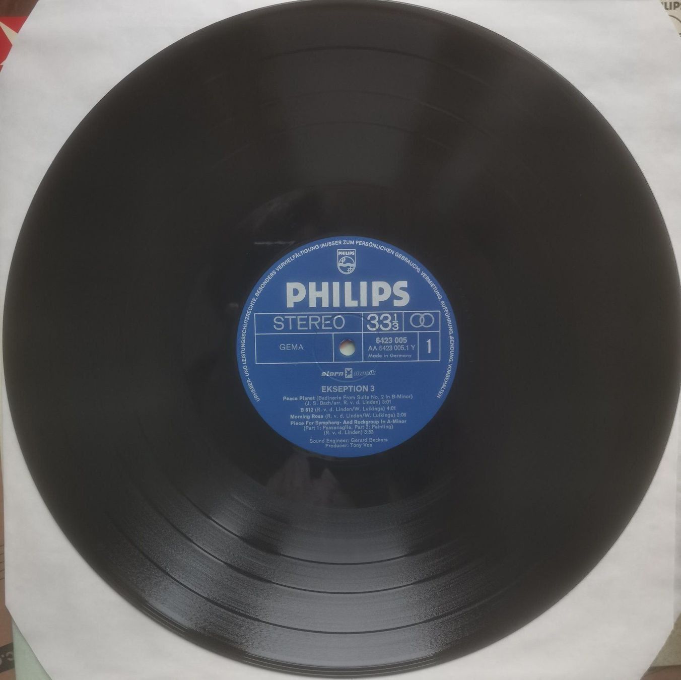Schallplatten: Ekseption 3 / 1st. De /  VG+ VG+ /Prog. Rock – Gebraucht aus Hägendorf von Plattenhardt 3