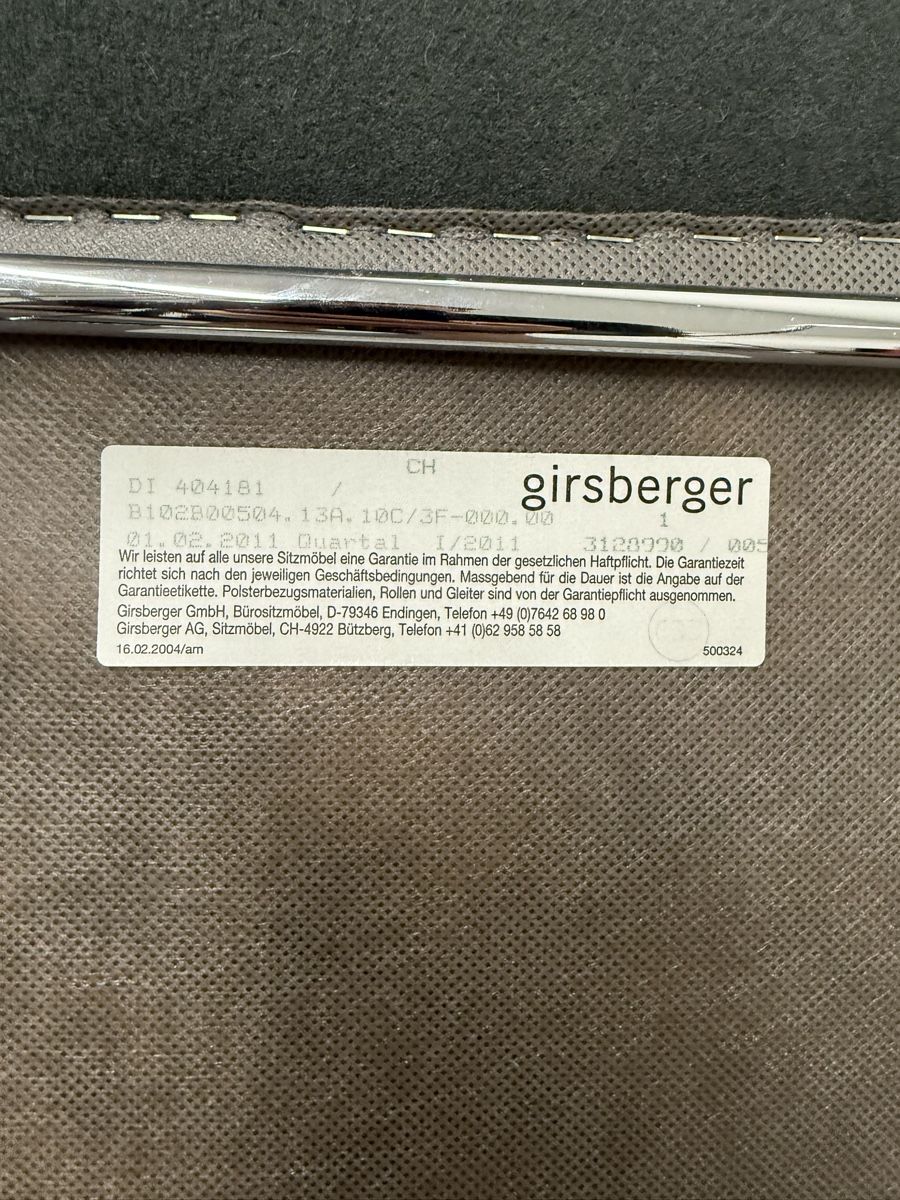 Girsberger Sedie: Girsberger Pepe – Usato da Horw venduto da patrik_13 8