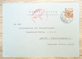 TR69 Enveloppe + Timbre Suisse 1941