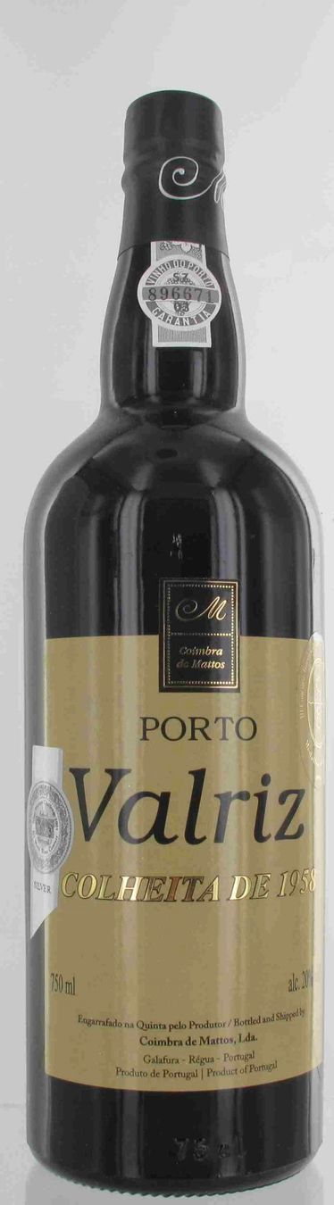 Vino: Porto Valriz Colheita 1958 – Nuovo e nell'imballaggio originale da Cully venduto da Forninho 1