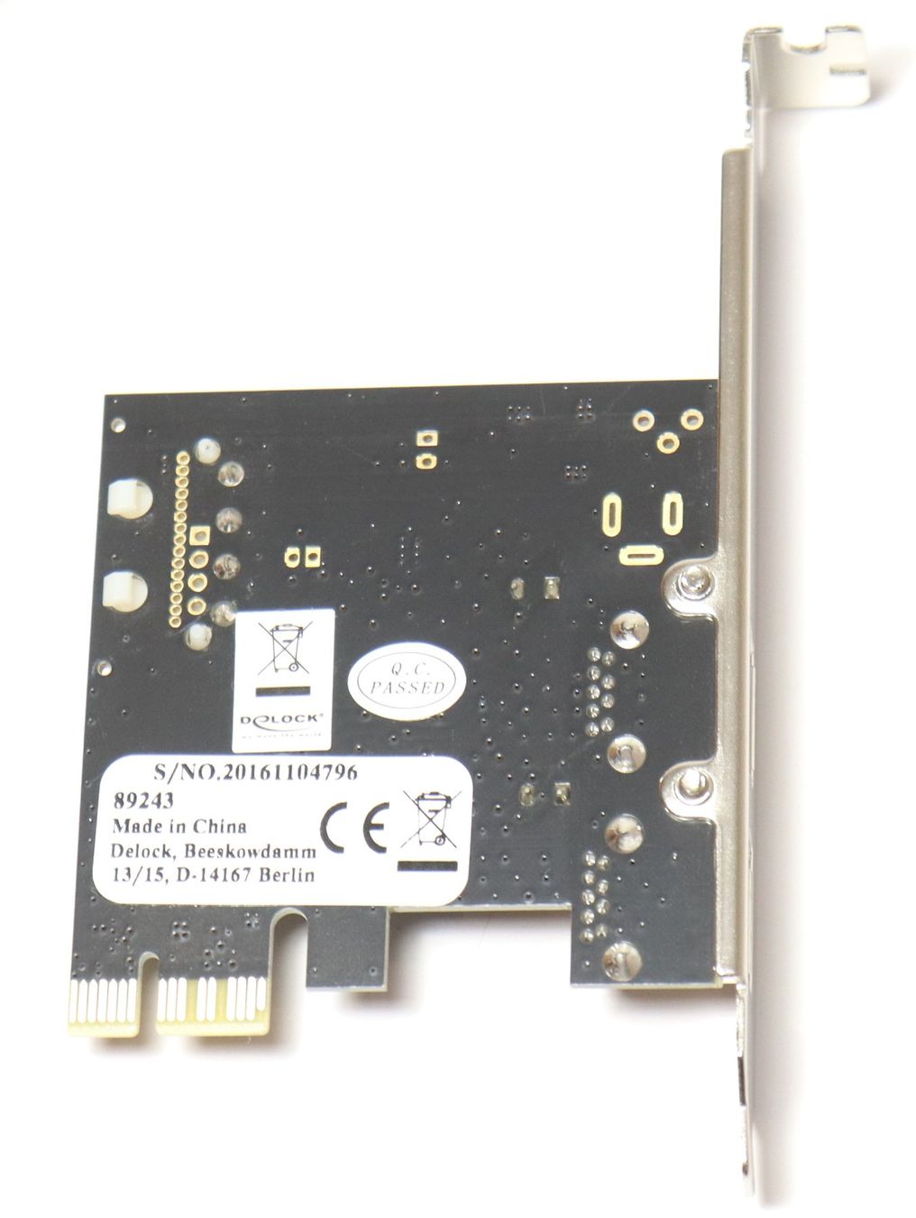 Unità & Adattatore: Delock 89243 PCI-E Karte 2x USB 3.0 – Usato da Frick venduto da Techcat_GmbH 1