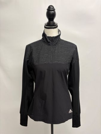 Adidas Supernova Laufshirt grau schwarz S Zip