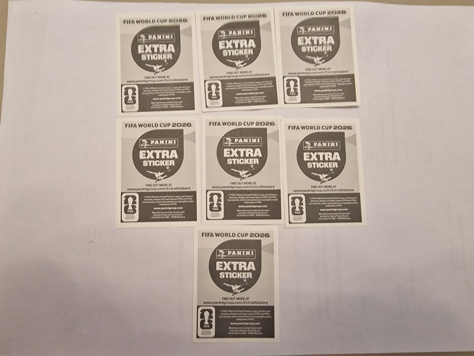 Panini Carte collezionabili: Panini extra Stickers WM 2026 – Nuovo (secondo la descrizione) da Adliswil venduto da vendor123 1