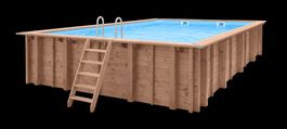 Swimming Pool Playa Forti, rechteckig, 834 cm x492x138cm H