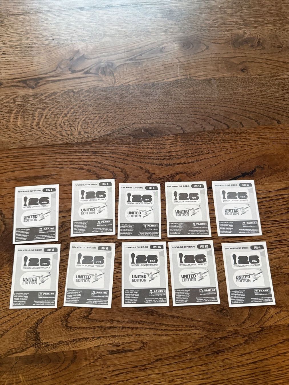 Panini Sammelbilder & Trading cards: Panini Iran WM 2026 – Gebraucht aus Biel/Bienne von kuriju 1