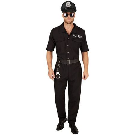 Herrenkostüm Polizist Cop Größe S