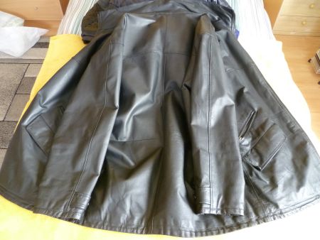 ECHTLEDERJACKE IN GRÖSSE 54