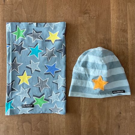Villervalla, Beanie und Schlauchtuch, Gr. 54-56
