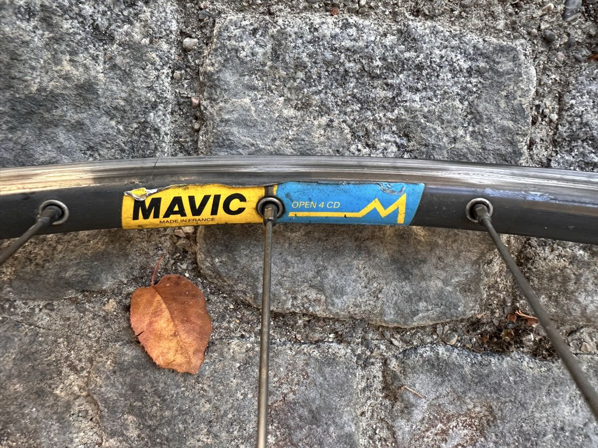 Mavic Ersatzteile: Vintage Laufräder Mavic Open 4 CD – Gebraucht aus Binningen von s_basel 4