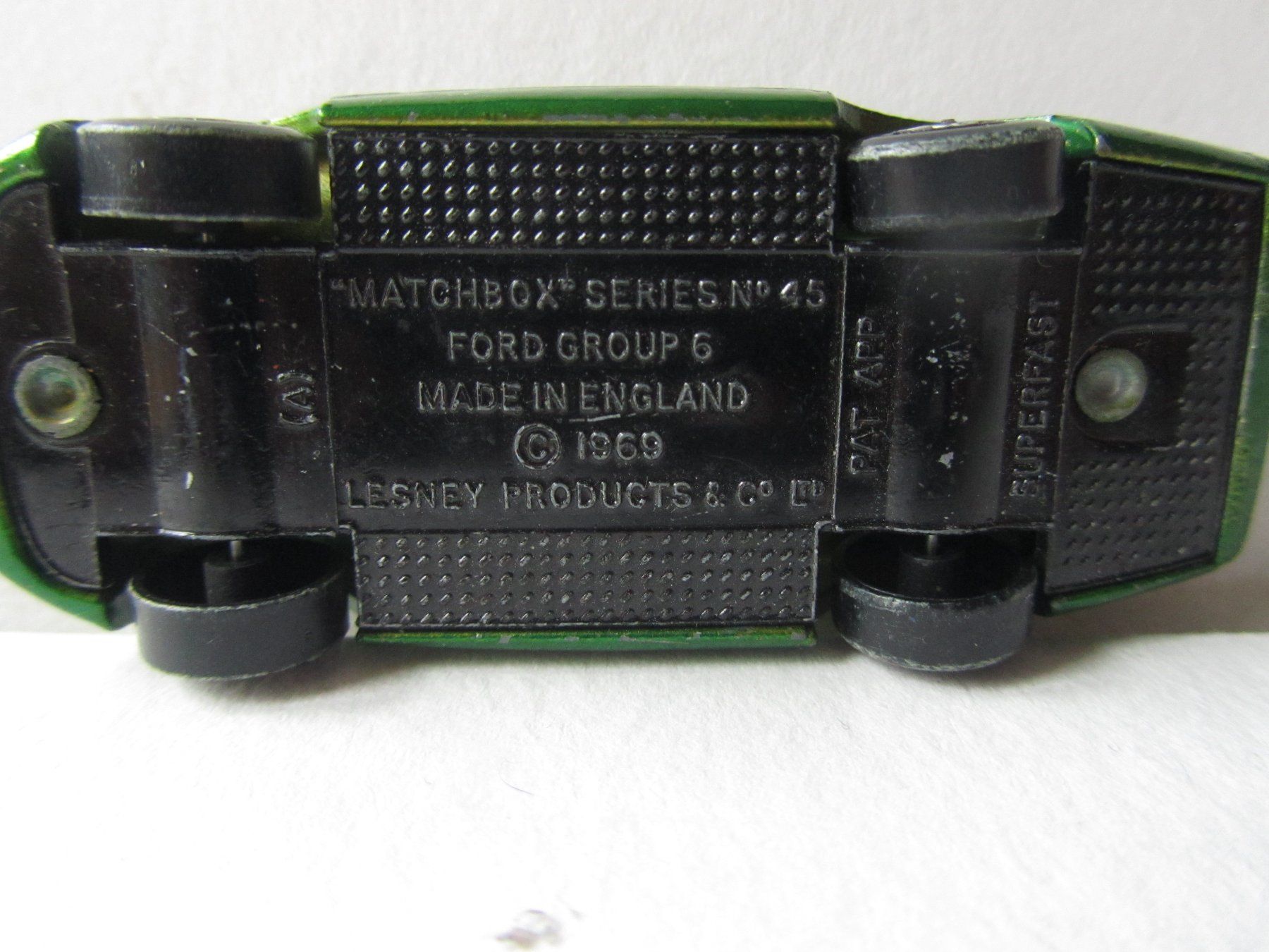 Matchbox Modellautos: Ford Group 6, Matchbox Superfast, Nr. 45A – Gebraucht aus Weiningen ZH von dietsch57 5