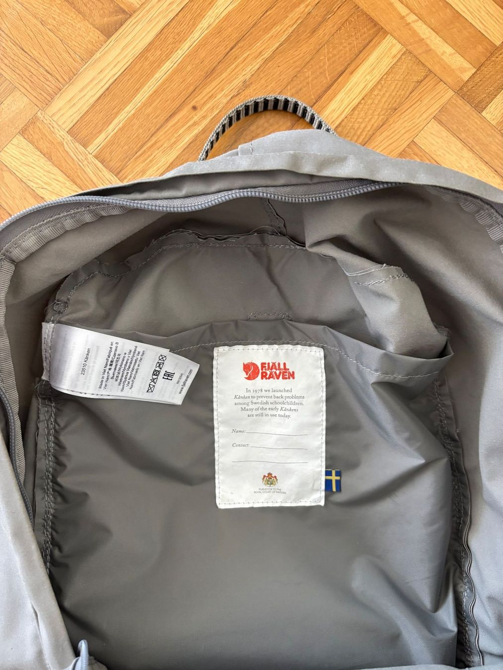 Fjällräven Rucksäcke: Rucksack, Fjällräven, Freizeit, unisex, hellgrau – Gebraucht aus Luzern von Roger3022 5