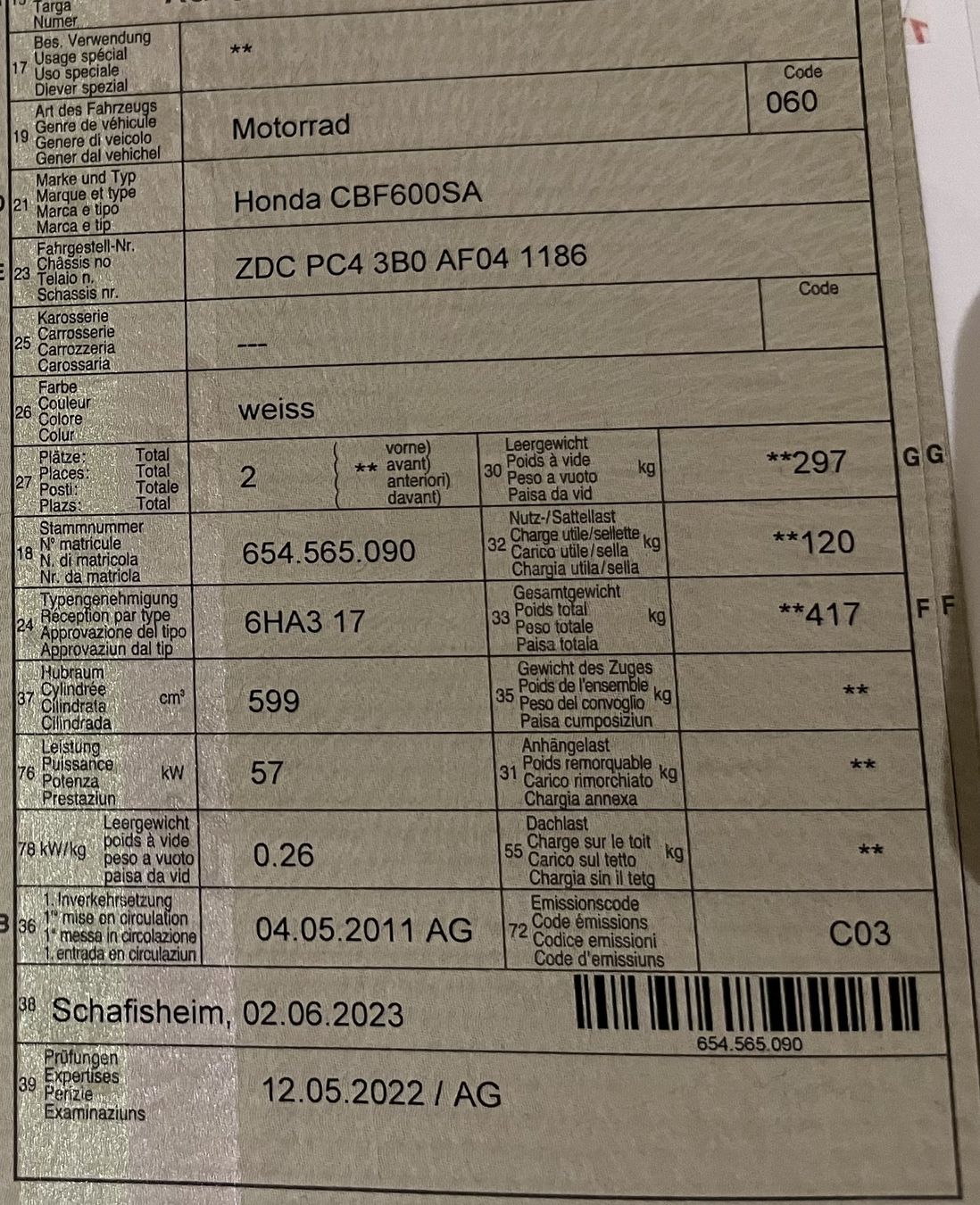 Honda Strada: Motorrad – Usato da Leutwil venduto da manliner 4
