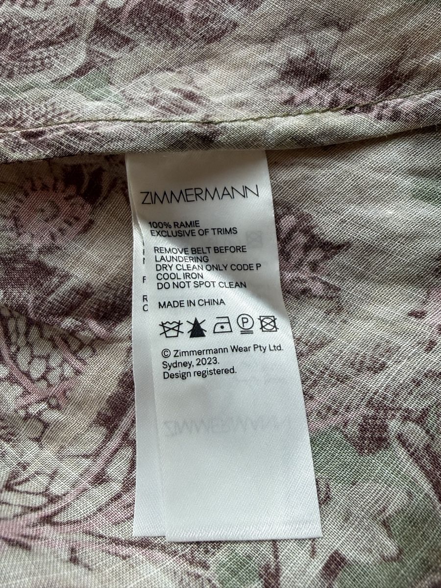 Zimmermann Vestiti: Zimmermann Elegant Green Maxi Dress – Usato da St.Josefen venduto da lop_lh8d 9