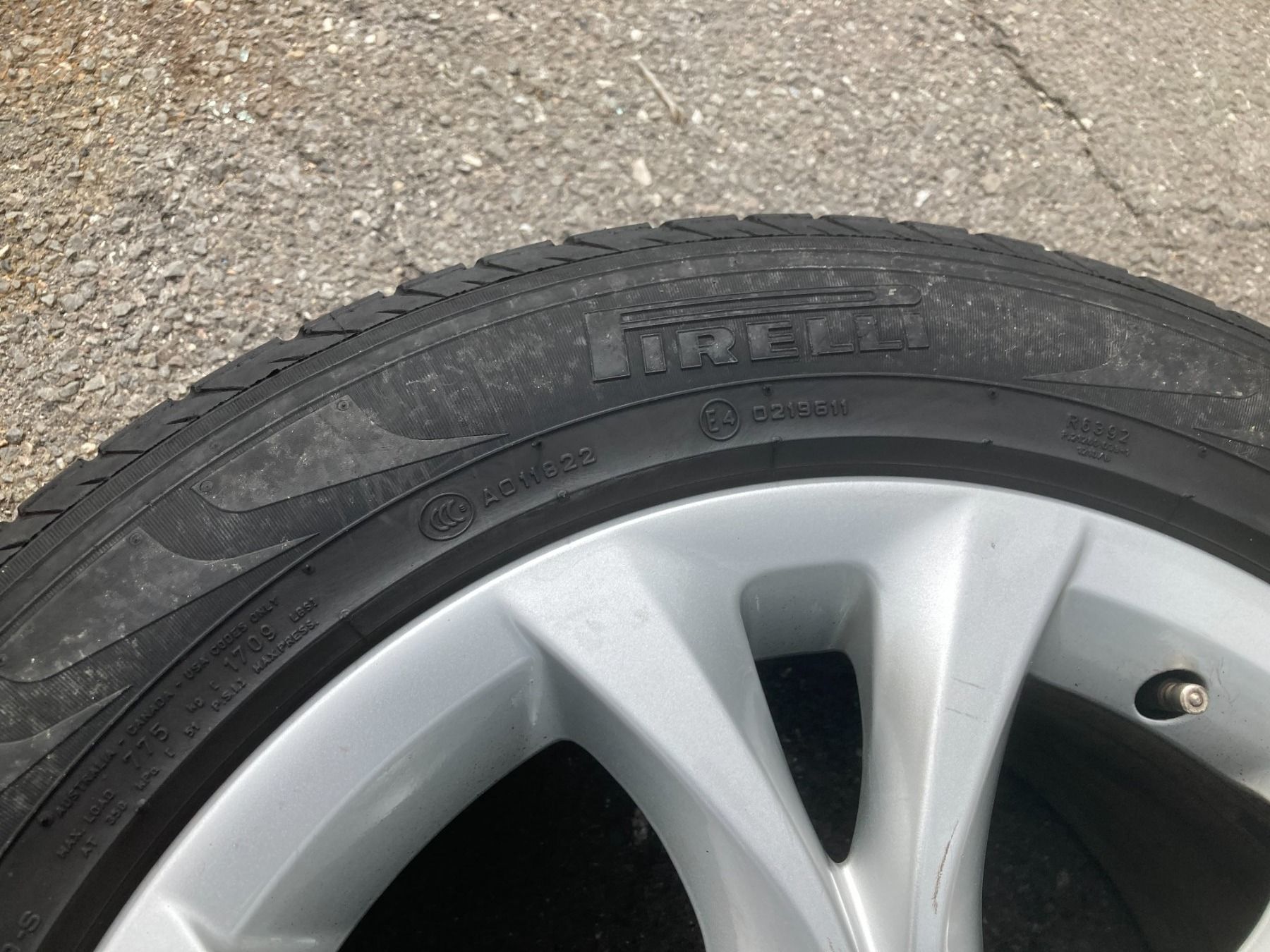 BMW Pneumatici & Ruote complete: BMW X3 Sommerräder E83 235/55R17 Pirelli – Usato da Cham venduto da WB2223 6