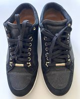 TOP-Sneakers original Jimmy Choo schwarz-gold Gr. 37 (37.5)