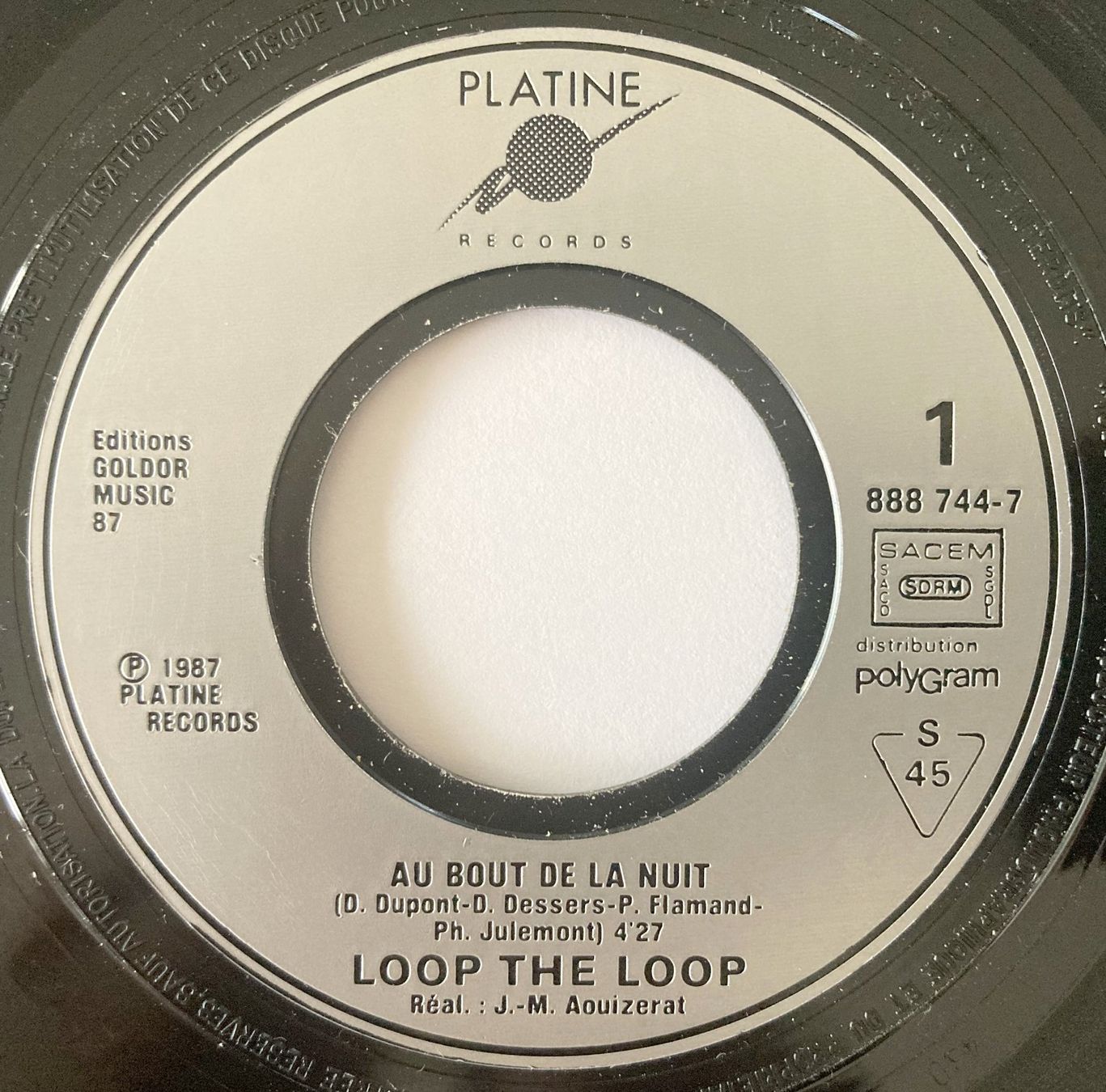 Schallplatten: LOOP THE LOOP - AU BOUT DE LA NUIT – Gebraucht aus Bottens von hotter-than-hell 2