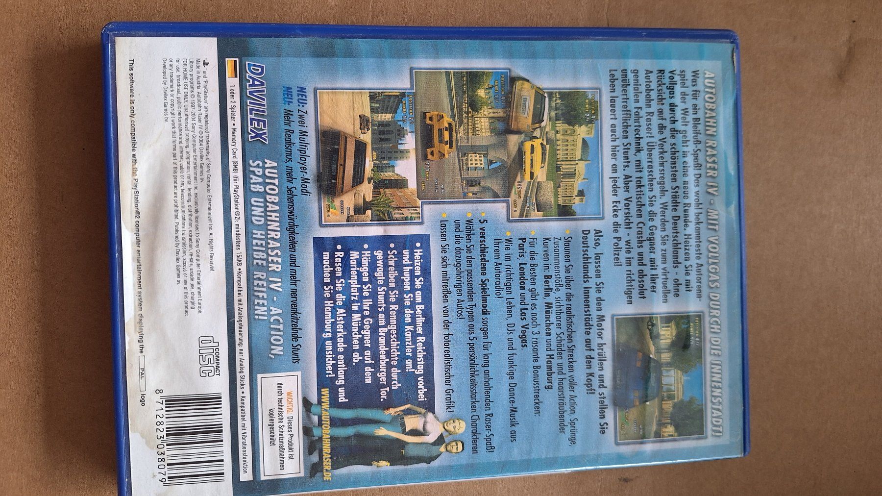 Giochi: Autobahn Raser IV - PS2 – Usato da Altstätten SG venduto da GGsGameshop 1