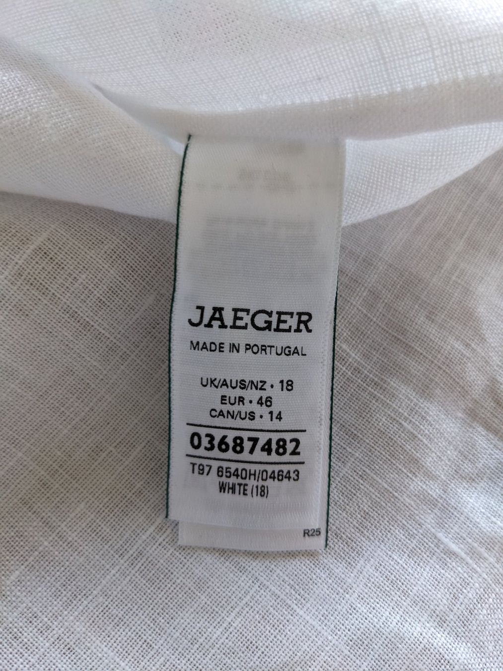 Camicette: JAEGER 100% Leinenbluse Gr. 46 – Nuovo e nell'imballaggio originale da Lengnau AG venduto da Nathi88 5