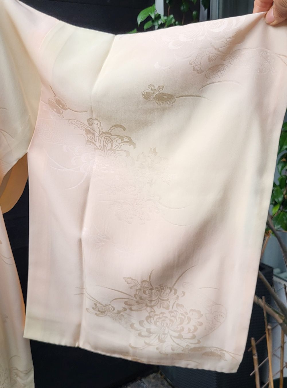 Internationale Kunst: Kimono japonais crème- pink – Neu (gemäss Beschreibung) aus Fribourg von VictoriaShop7 4