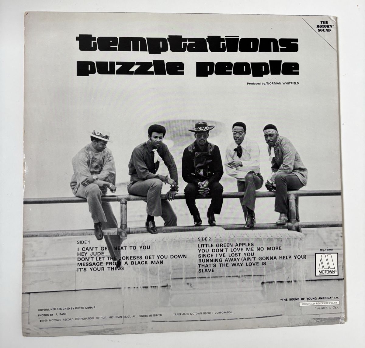 Dischi in vinile: The Temptations - Puzzle People LP VG+/VG+ – Usato da Neuchâtel venduto da Deivid2 3