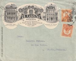 Mexico Illustrierter Brief ca. 1910