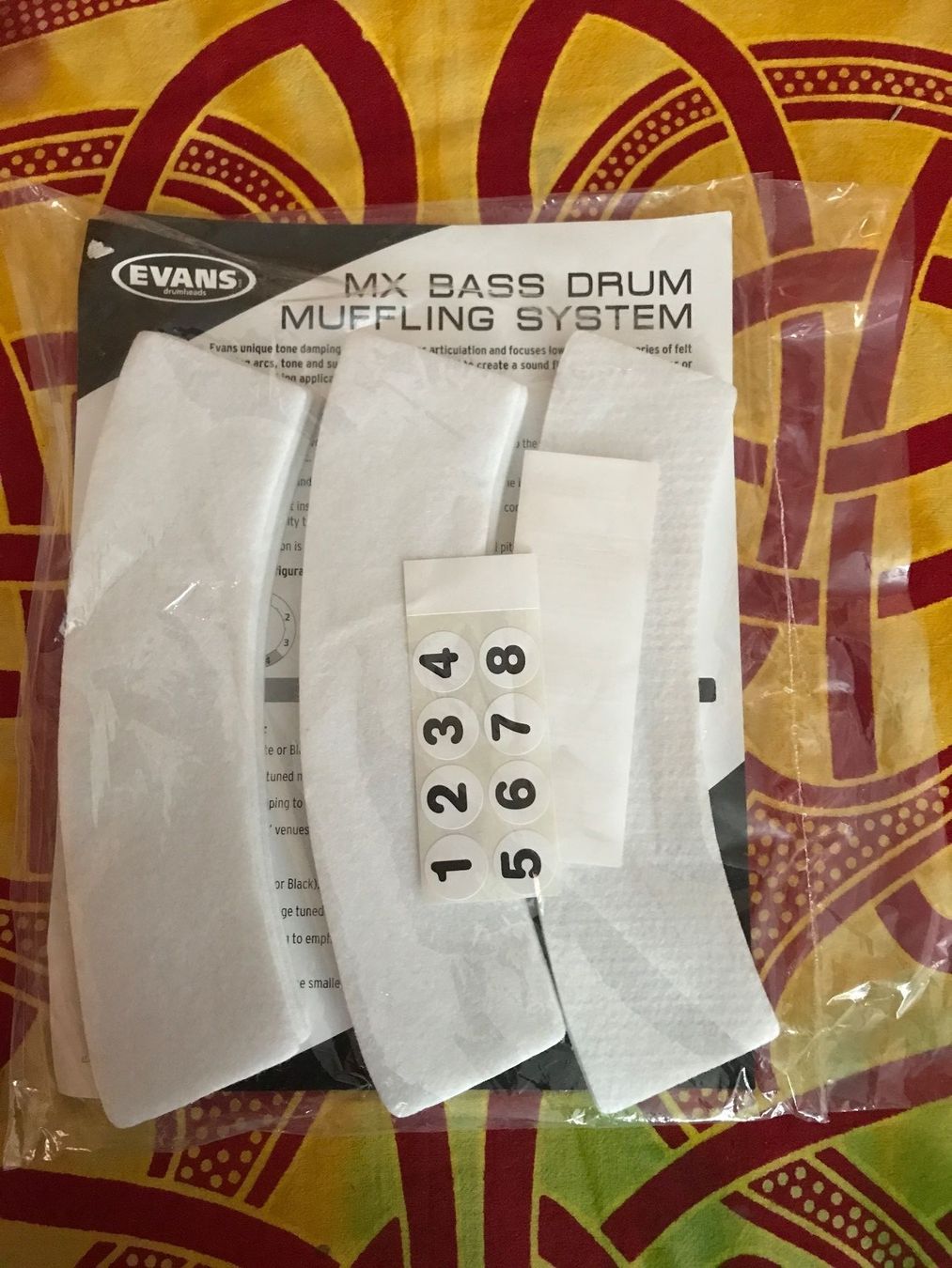 Evans Strumenti musicali: Evans Pauken Dämpfer System/ Muffling System – Nuovo (secondo la descrizione) da Morschach venduto da burgo007